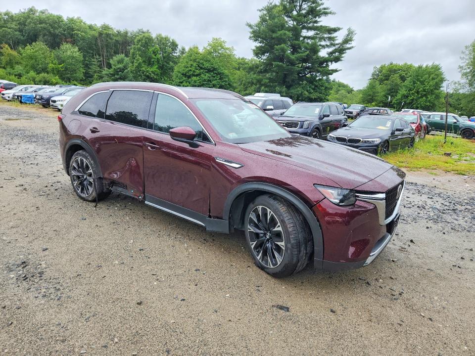 63531256 :رقم المزاد ، JM3KKDHA5R1140647 vin ، 2024 Mazda Cx-90 مزاد بيع