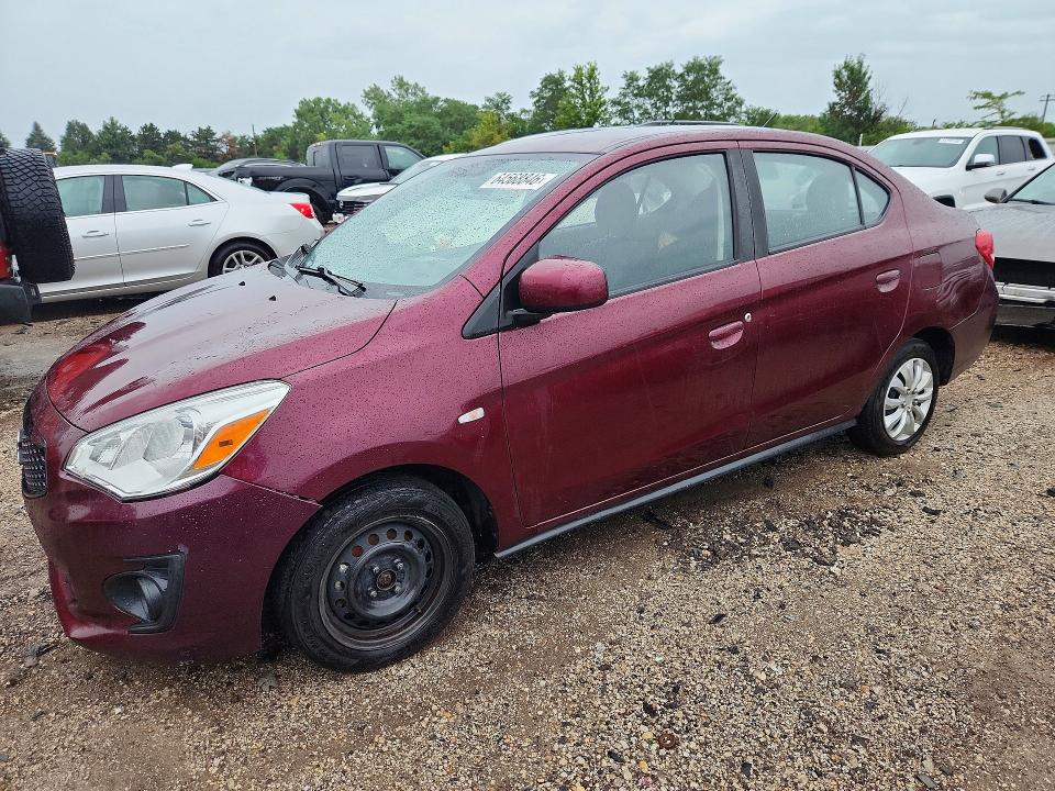 Auction sale of the 2020 Mitsubishi Mirage, vin: ML32F3FJ4LHF01042, lot number: 64568846