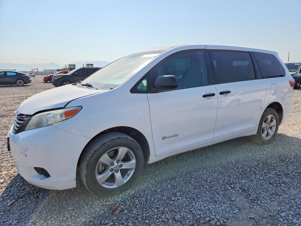 Aukcja sprzedaży 2017 Toyota Sienna, vin: 5TDZZ3DC8HS875841, numer aukcji: 63424256