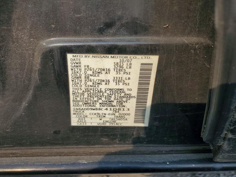 Продаж на аукціоні авто 2008 Nissan Frontier, vin: 1N6AD09W88C410813, номер лоту: 65124376