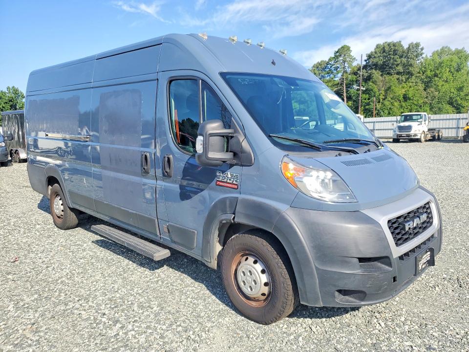 2021 Ram Promaster 3500 მანქანა იყიდება აუქციონზე, vin: 3C6FRVJG4ME503107, აუქციონის ნომერი: 61036786