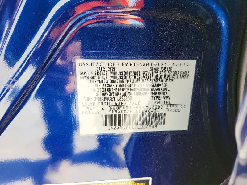 Aukcja sprzedaży 2026 Nissan Kicks, vin: 3N8AP6CE1TL328288, numer aukcji: 67154456