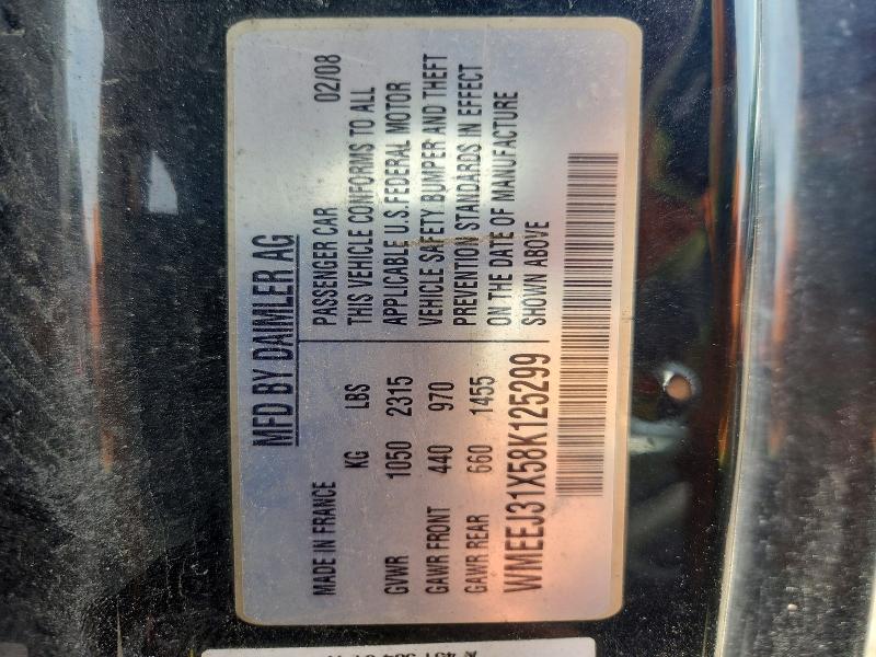 Aukcja sprzedaży 2008 Smart Fortwo, vin: WMEEJ31X58K125299, numer aukcji: 64112486