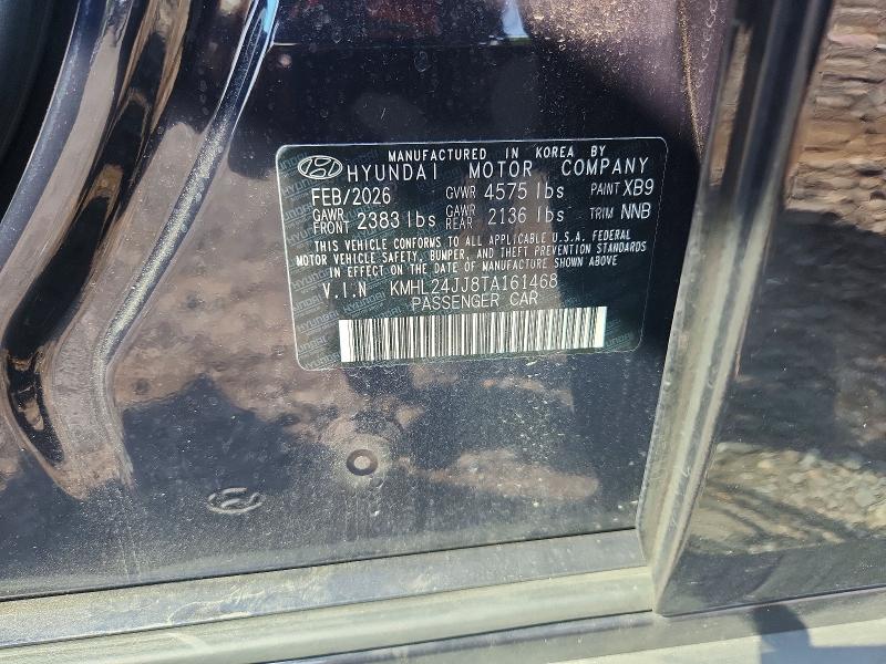 Продажа на аукционе авто 2026 Hyundai Sonata Hybrid, vin: KMHL24JJ8TA161468, номер лота: 64561316