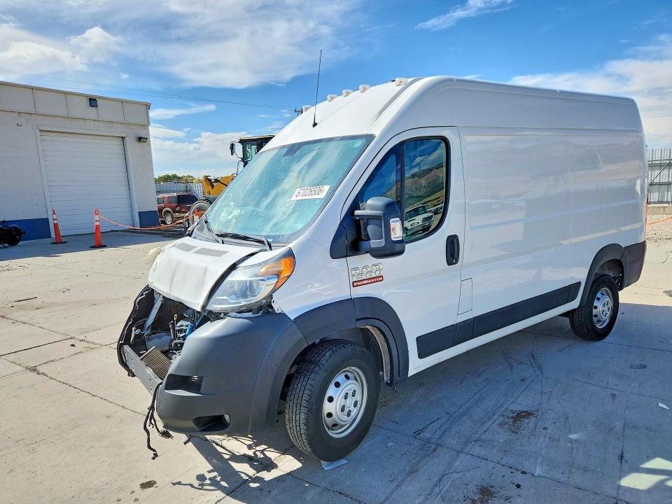67026506 :رقم المزاد ، 3C6LRVBG3ME539968 vin ، 2021 Ram Promaster 1500 مزاد بيع