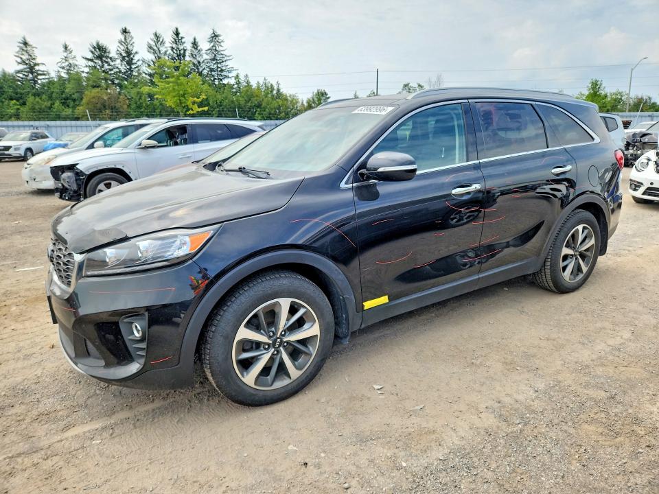 2019 Kia Sorento Ex მანქანა იყიდება აუქციონზე, vin: 5XYPHDA54KG504685, აუქციონის ნომერი: 63992996