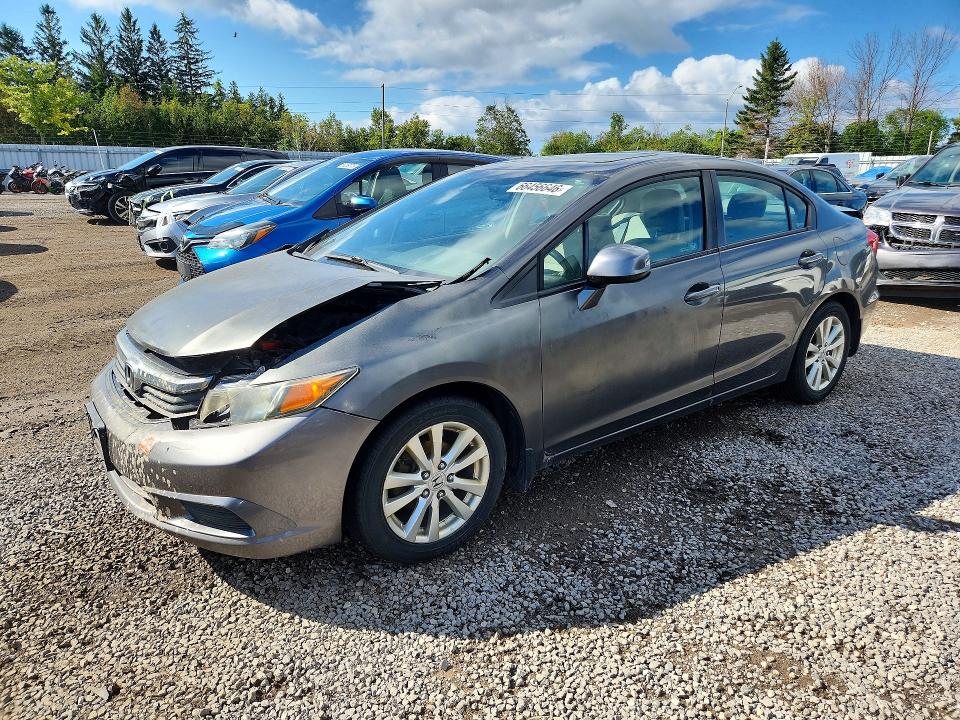 Auction sale of the 2012 Honda Civic, vin: 2HGFB2F52CH008766, lot number: 66456646