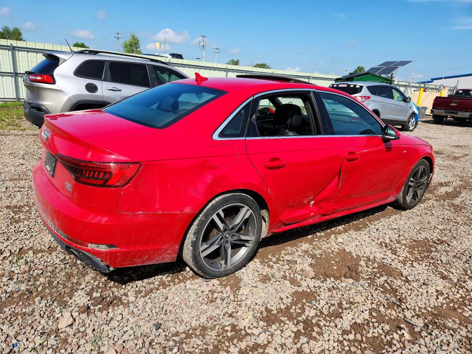 Продажа на аукционе авто 2017 Audi A4, vin: WAUPNAF40HN068987, номер лота: 66258906