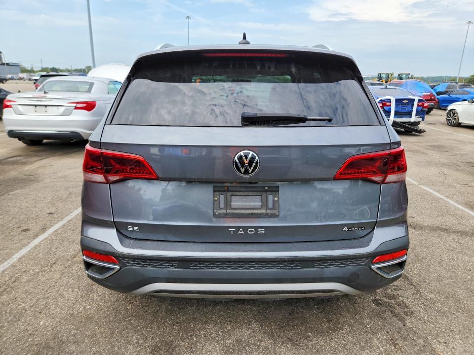 67100836 :رقم المزاد ، 3VVLX7B26NM045899 vin ، 2022 Volkswagen Taos مزاد بيع