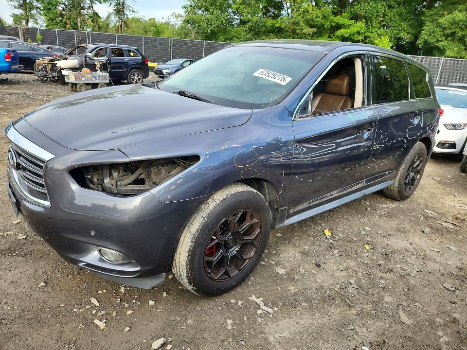 2013 Infiniti Jx35 მანქანა იყიდება აუქციონზე, vin: 5N1AL0MM8DC304265, აუქციონის ნომერი: 63529276