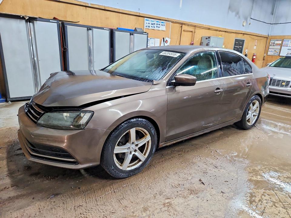 66354936 :رقم المزاد ، 3VWLA7AJ6FM218554 vin ، 2015 Volkswagen Jetta مزاد بيع