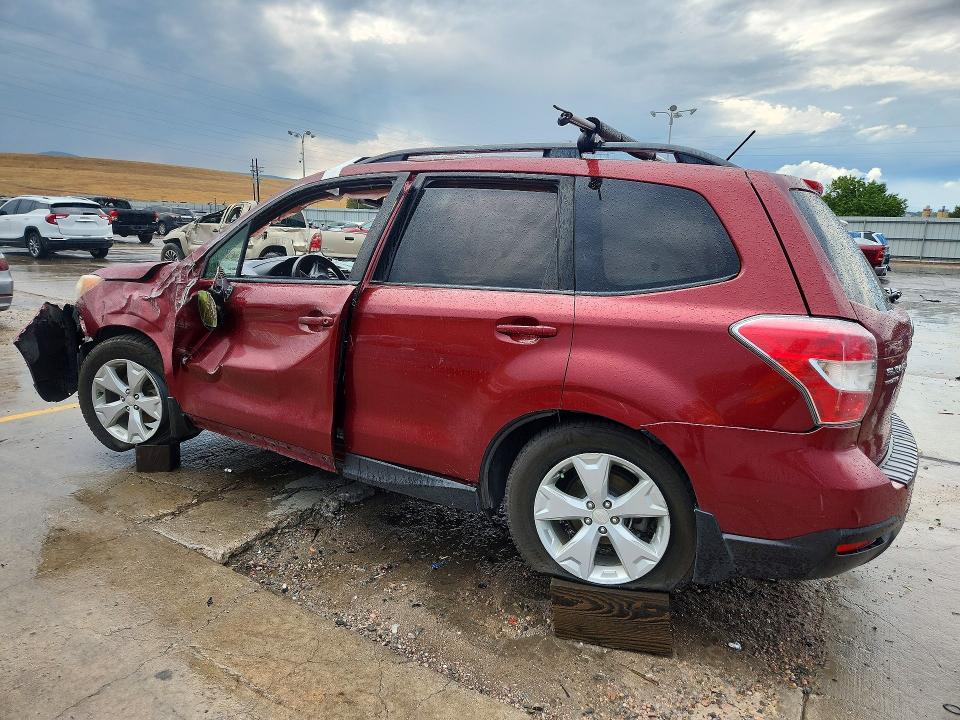2015 Subaru Forester მანქანა იყიდება აუქციონზე, vin: JF2SJADC5FG503542, აუქციონის ნომერი: 64939256