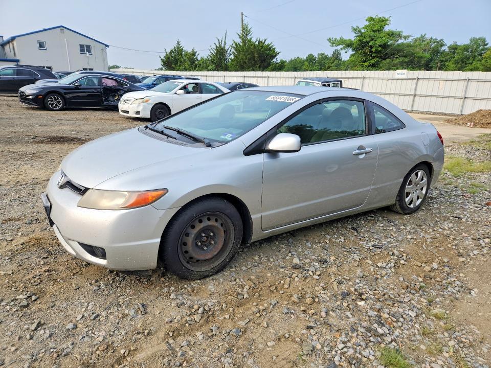 65041086 :رقم المزاد ، 2HGFG12697H507533 vin ، 2007 Honda Civic مزاد بيع