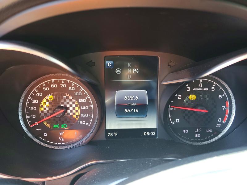 63840726 :رقم المزاد ، 55SWF6EB3HU217009 vin ، 2017 Mercedes-benz C مزاد بيع