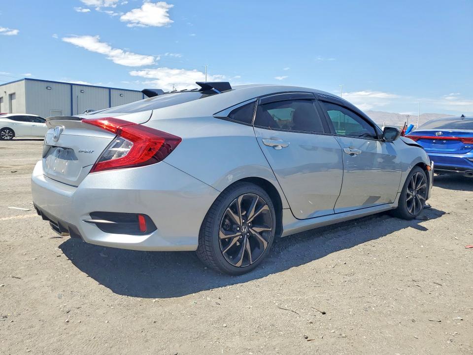 66155036 :رقم المزاد ، 19XFC2F88KE040444 vin ، 2019 Honda Civic مزاد بيع