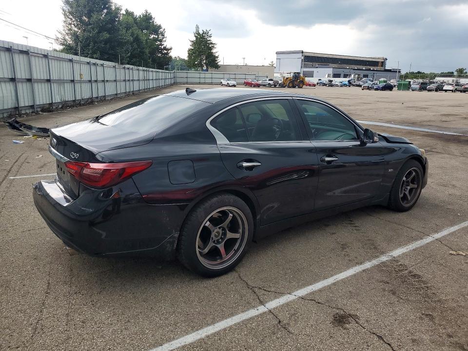 2018 Infiniti Q50 მანქანა იყიდება აუქციონზე, vin: JN1EV7AR9JM611106, აუქციონის ნომერი: 64495686