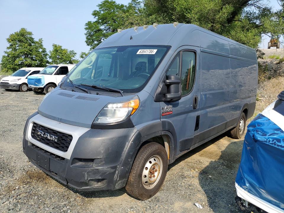 63641786 :رقم المزاد ، 3C6URVJG3LE113007 vin ، 2020 Ram Promaster 3500 مزاد بيع
