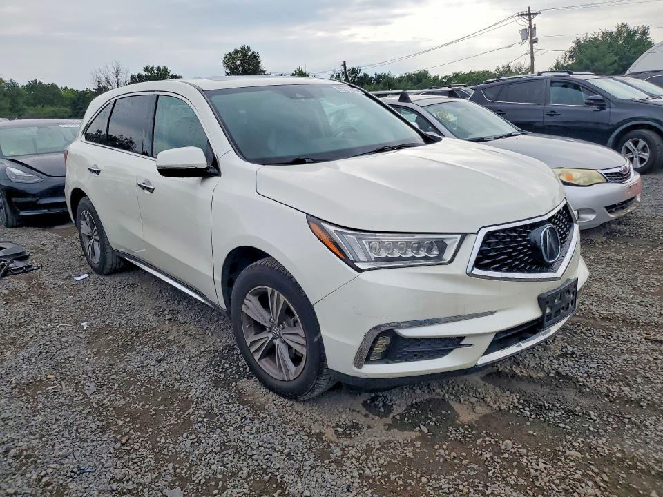 2019 Acura Mdx მანქანა იყიდება აუქციონზე, vin: 5J8YD4H30KL036027, აუქციონის ნომერი: 65272586
