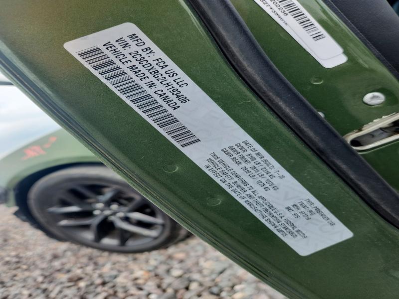 66386536 :رقم المزاد ، 2C3CDXBG2LH193406 vin ، 2020 Dodge Charger مزاد بيع