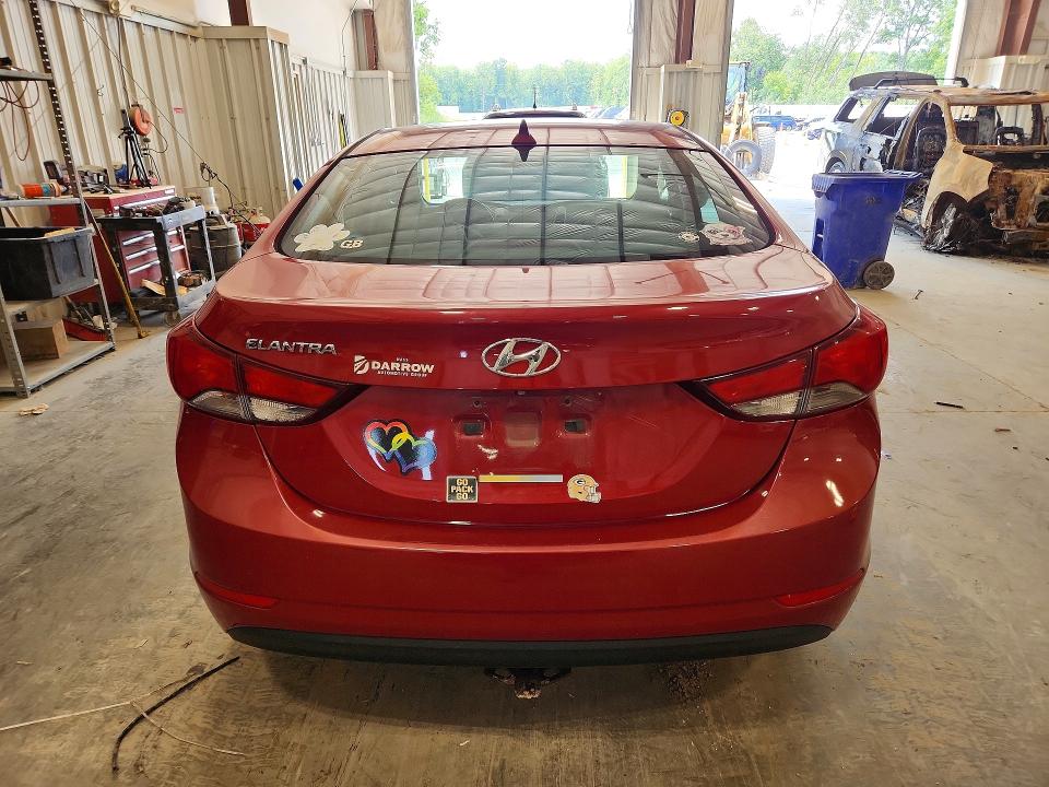 2014 Hyundai Elantra მანქანა იყიდება აუქციონზე, vin: KMHDH4AE3EU182588, აუქციონის ნომერი: 64026646