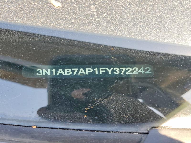 64540586 :رقم المزاد ، 3N1AB7AP1FY372242 vin ، 2015 Nissan Sentra مزاد بيع