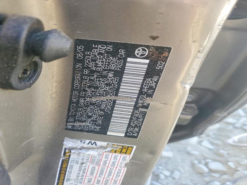 64792516 :رقم المزاد ، JTDKB20U253102455 vin ، 2005 Toyota Prius مزاد بيع