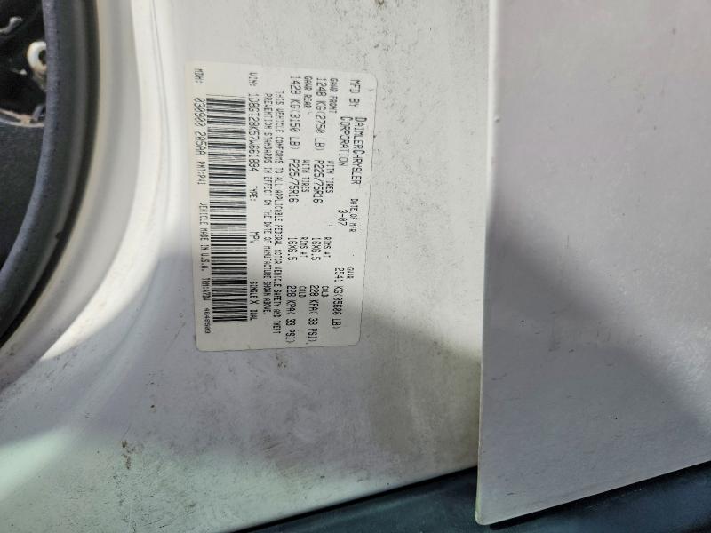 65654976 :رقم المزاد ، 1D8GT28K57W661894 vin ، 2007 Dodge Nitro مزاد بيع