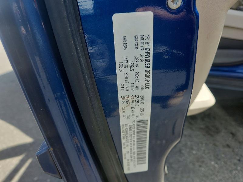 65341606 :رقم المزاد ، 2D4RN4DE3AR476033 vin ، 2010 Dodge Grand Caravan مزاد بيع