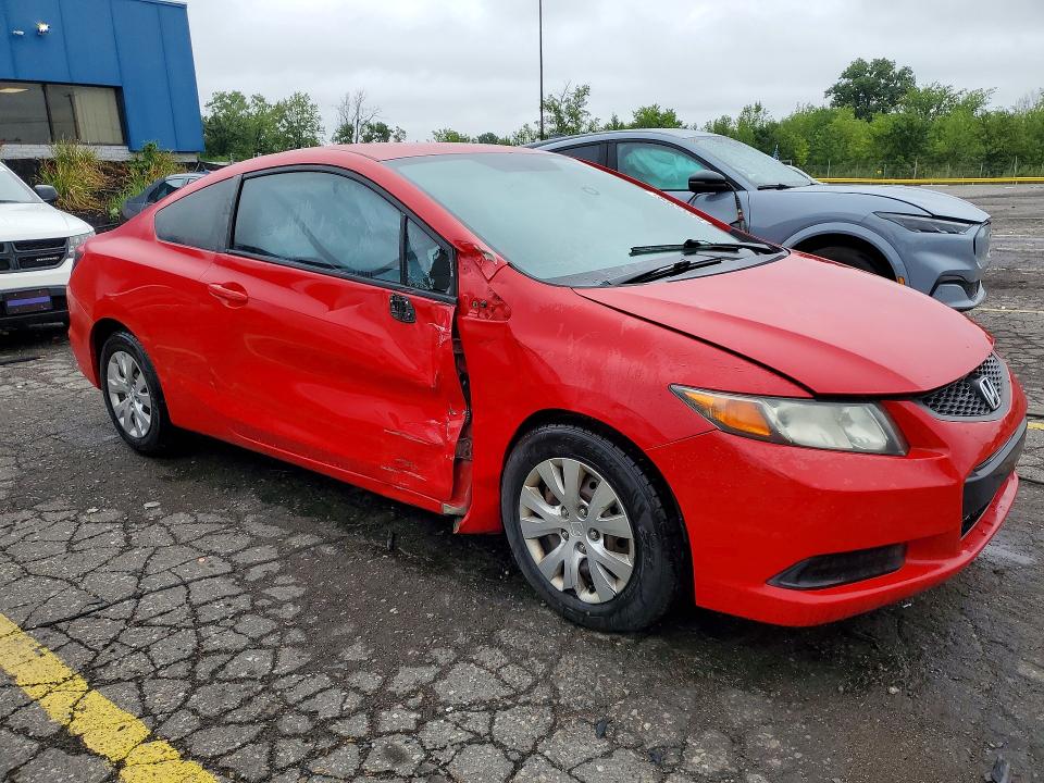 2012 Honda Civic მანქანა იყიდება აუქციონზე, vin: 2HGFG3A55CH514011, აუქციონის ნომერი: 64222456