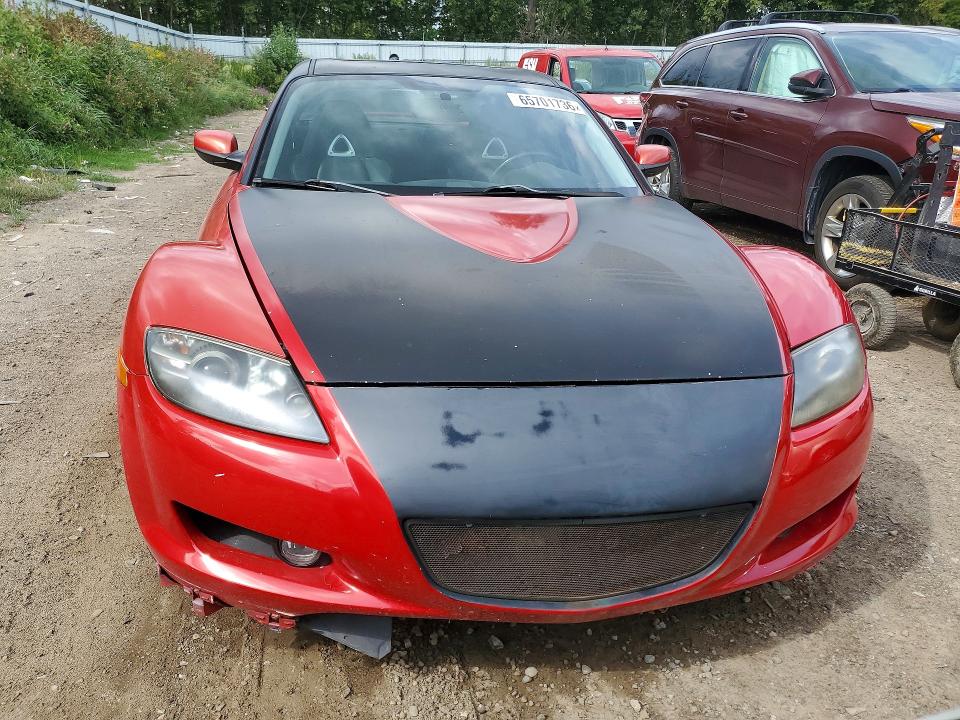 65701736 :رقم المزاد ، JM1FE17N640104968 vin ، 2004 Mazda Rx8 مزاد بيع