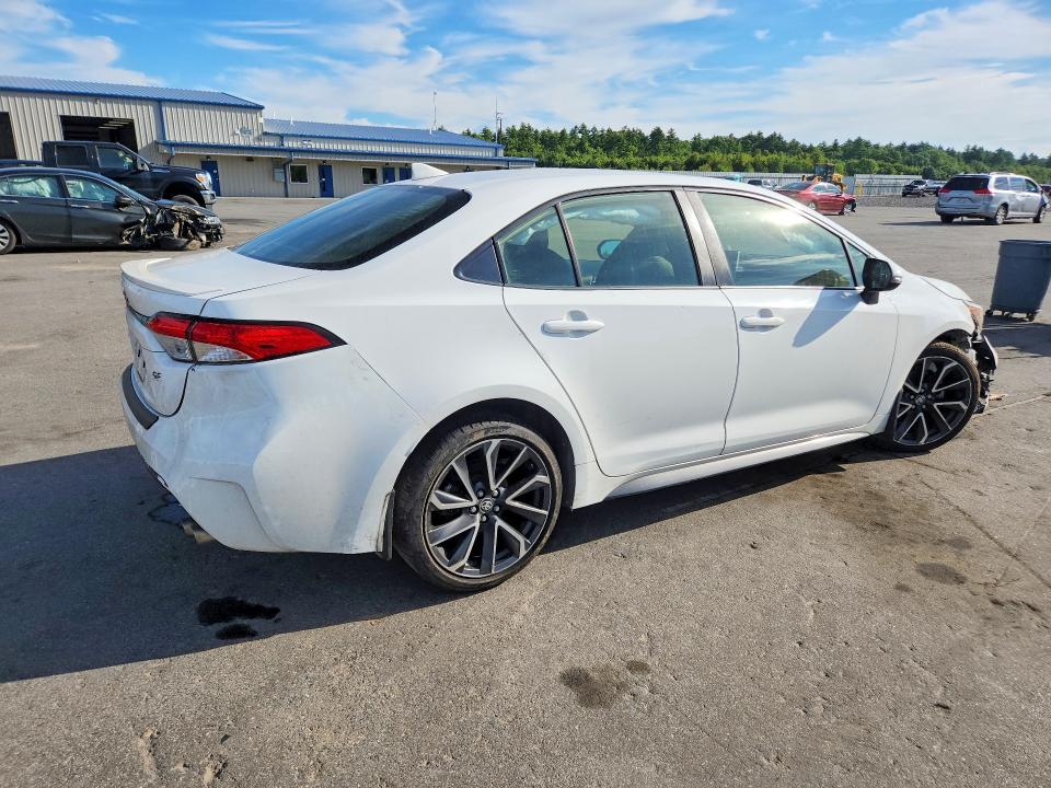 66507606 :رقم المزاد ، JTDS4RCE9LJ008721 vin ، 2020 Toyota Corolla مزاد بيع