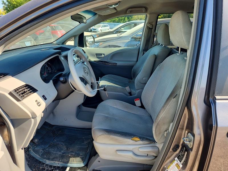 2012 Toyota Sienna მანქანა იყიდება აუქციონზე, vin: 5TDZK3DC8CS199212, აუქციონის ნომერი: 63026066
