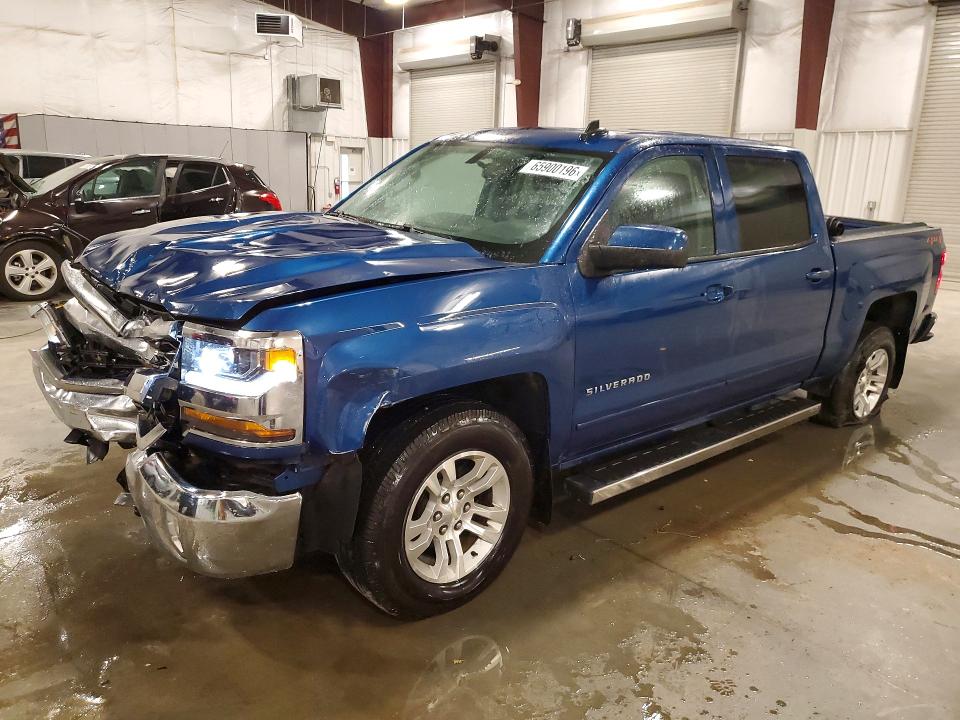 65900196 :رقم المزاد ، 3GCUKREC0JG115245 vin ، 2018 Chevrolet Silverado مزاد بيع
