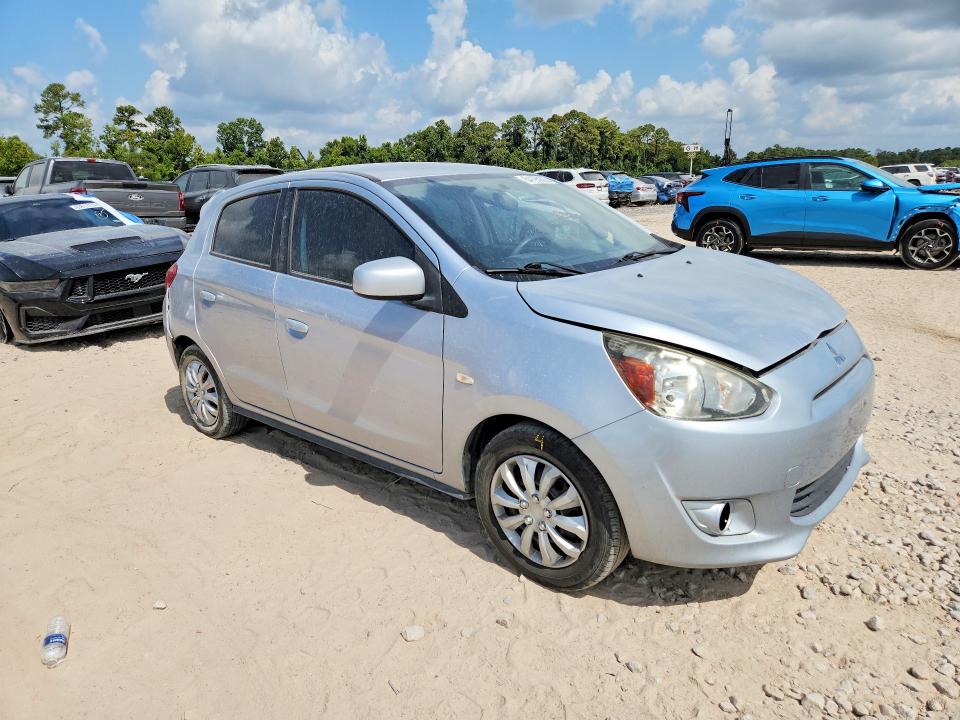 2015 Mitsubishi Mirage მანქანა იყიდება აუქციონზე, vin: ML32A3HJXFH056187, აუქციონის ნომერი: 64195826