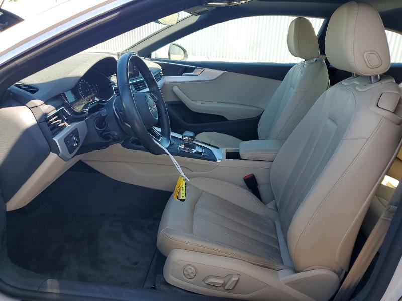 65128446 :رقم المزاد ، WAUNNAF55JA094918 vin ، 2018 Audi A5 مزاد بيع
