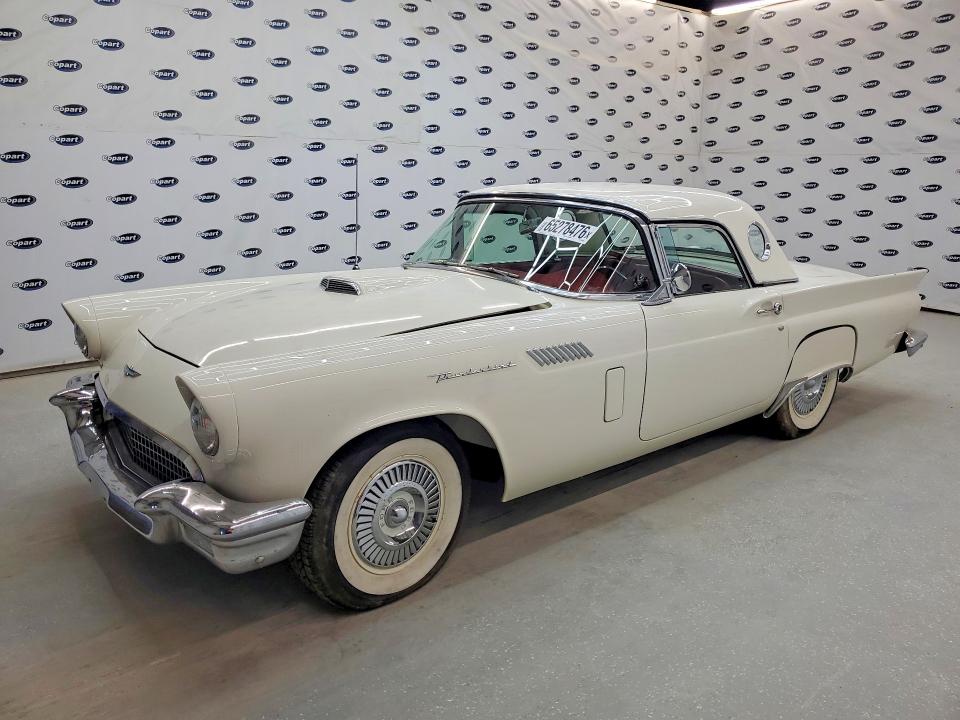 65278476 :رقم المزاد ، D7FH394065 vin ، 1957 Ford Thunderbird مزاد بيع
