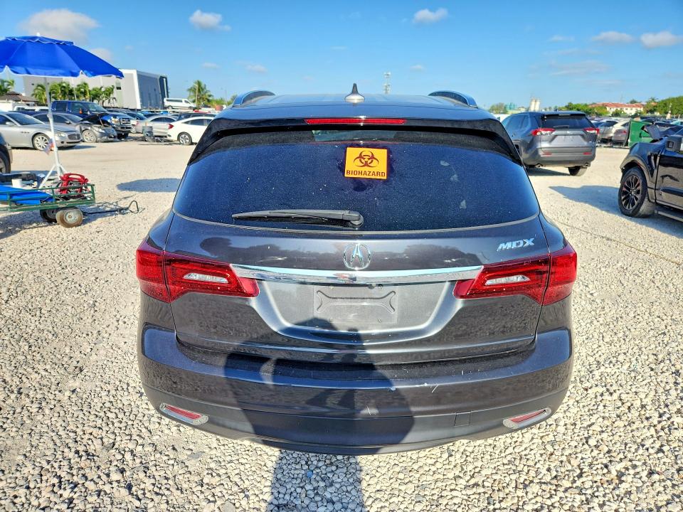 2016 Acura Mdx მანქანა იყიდება აუქციონზე, vin: 5FRYD3H2XGB009183, აუქციონის ნომერი: 65675066