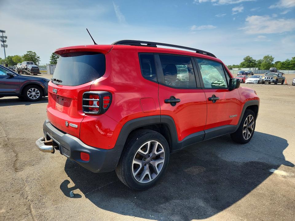 66697666 :رقم المزاد ، ZACCJBBT4FPC00654 vin ، 2015 Jeep Renegade مزاد بيع