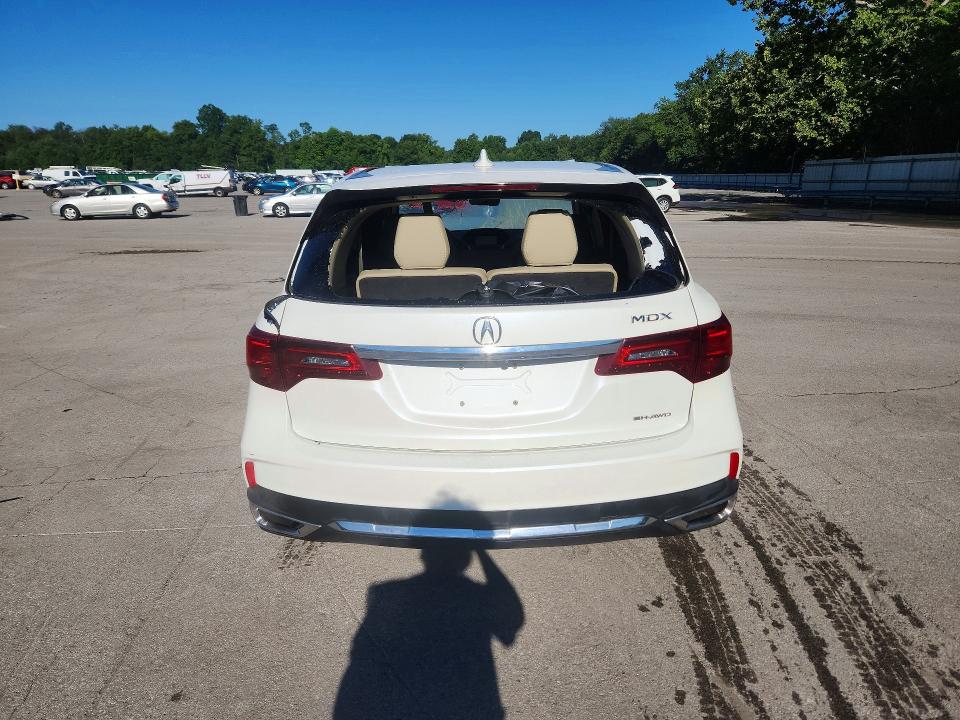 63220246 :رقم المزاد ، 5J8YD4H52HL006036 vin ، 2017 Acura Mdx مزاد بيع