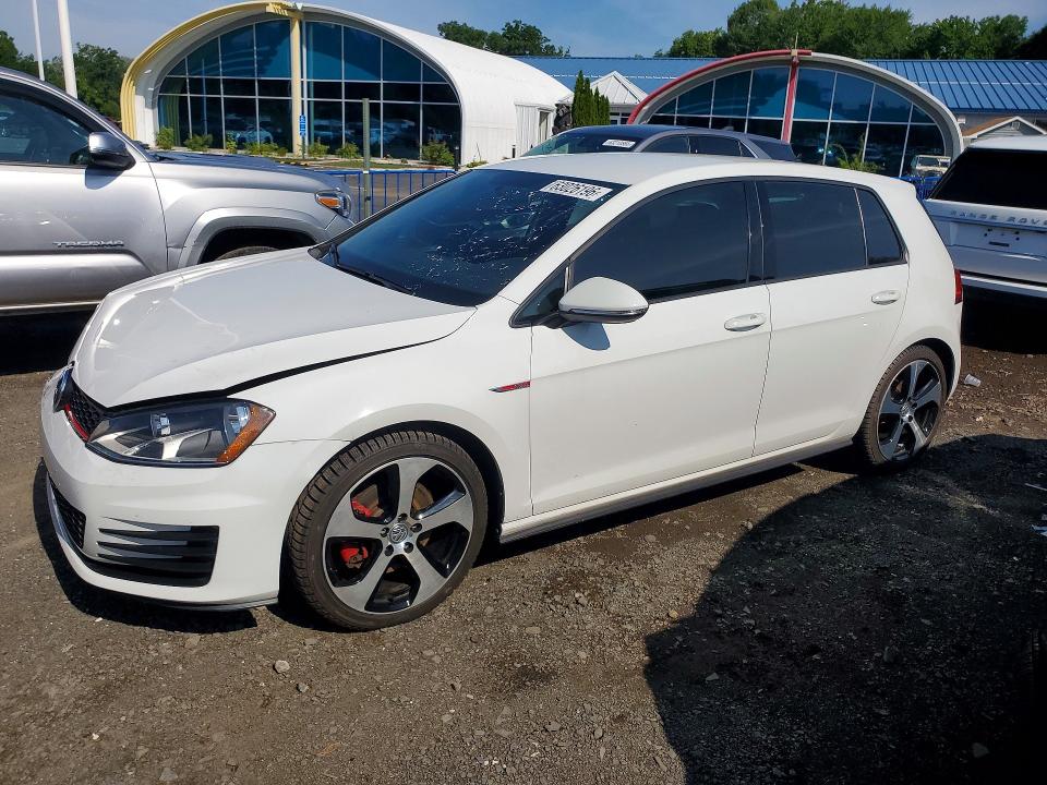 63026196 :رقم المزاد ، 3VW4T7AU1GM022824 vin ، 2016 Volkswagen Gti مزاد بيع
