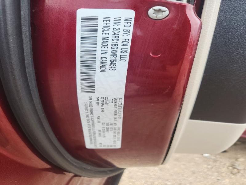 Продажа на аукционе авто 2022 Chrysler Pacifica, vin: 2C4RC1BGXNR154548, номер лота: 65439206