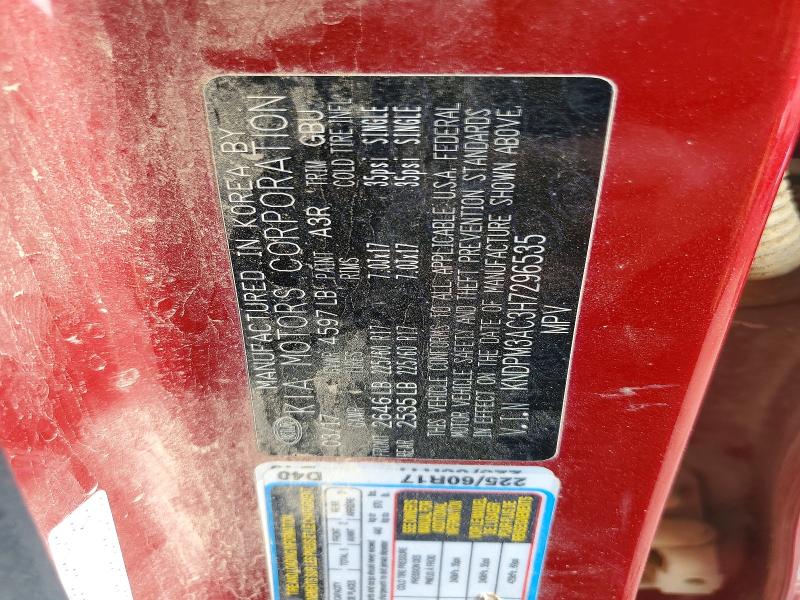 Продаж на аукціоні авто 2017 Kia Sportage, vin: KNDPM3AC3H7296535, номер лоту: 63578756