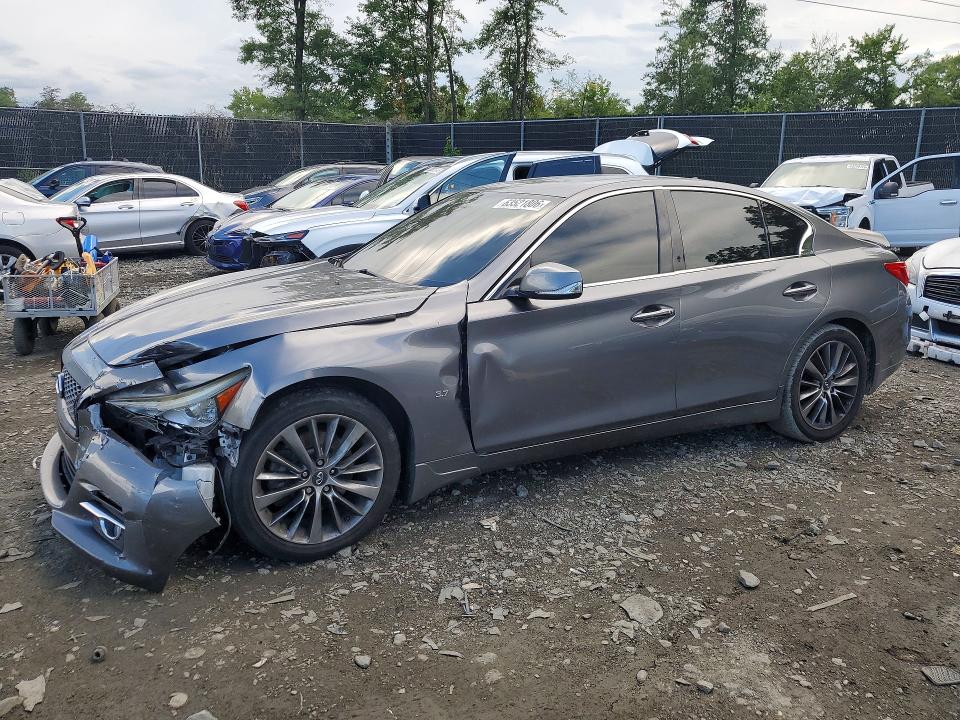 2015 Infiniti Q50 მანქანა იყიდება აუქციონზე, vin: JN1BV7AR6FM398965, აუქციონის ნომერი: 63521806