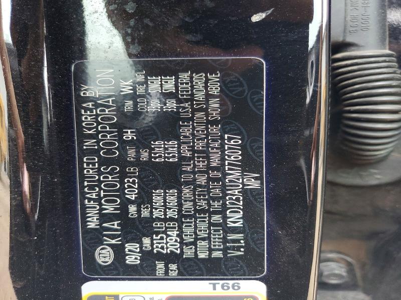 Продаж на аукціоні авто 2021 Kia Soul, vin: KNDJ23AU2M7760767, номер лоту: 62940236