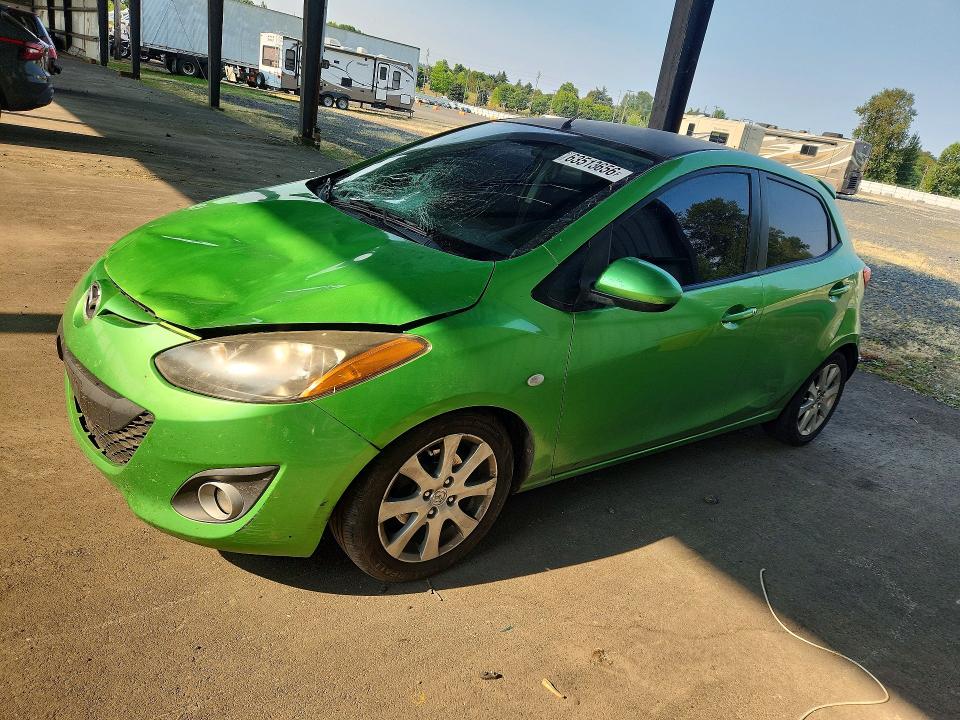 63513656 :رقم المزاد ، JM1DE1HZ5B0130371 vin ، 2011 Mazda Mazda2 مزاد بيع