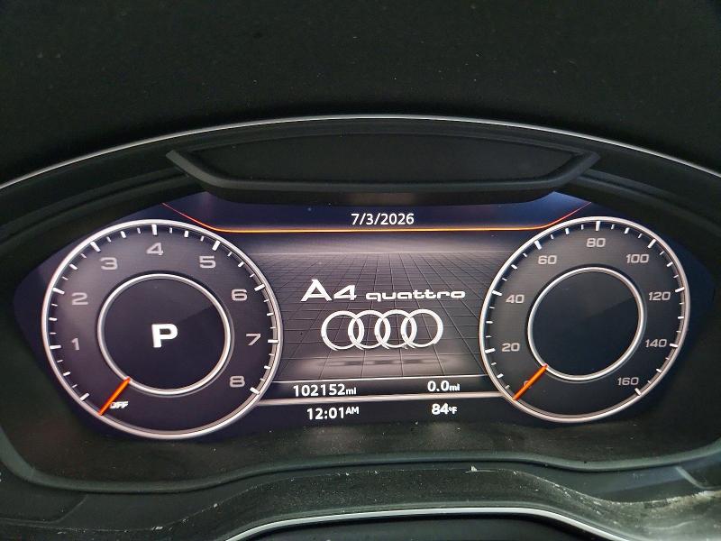 2018 Audi A4 მანქანა იყიდება აუქციონზე, vin: WAUFNAF47JA194871, აუქციონის ნომერი: 70350336