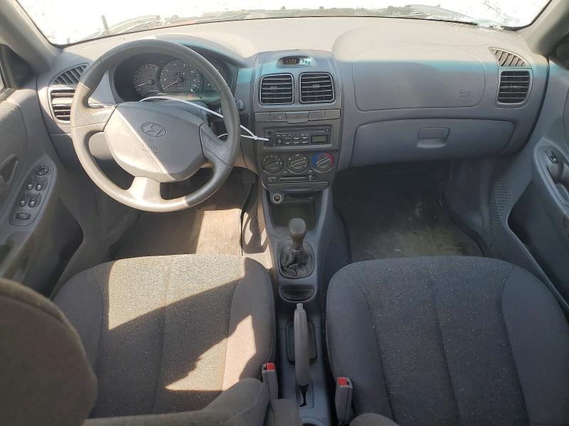 67163956 :رقم المزاد ، KMHCG45CX2U391250 vin ، 2002 Hyundai Accent مزاد بيع