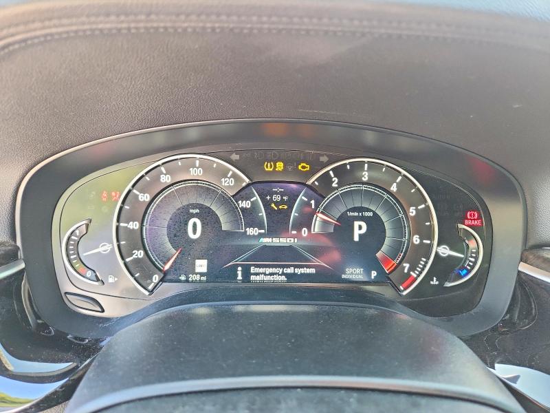 66099056 :رقم المزاد ، WBAJB9C56KB464330 vin ، 2019 Bmw M550xi مزاد بيع