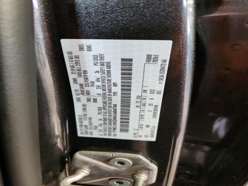 Продажа на аукционе авто 2019 Ford Escape, vin: 1FMCU9GD6KUA84704, номер лота: 63119216