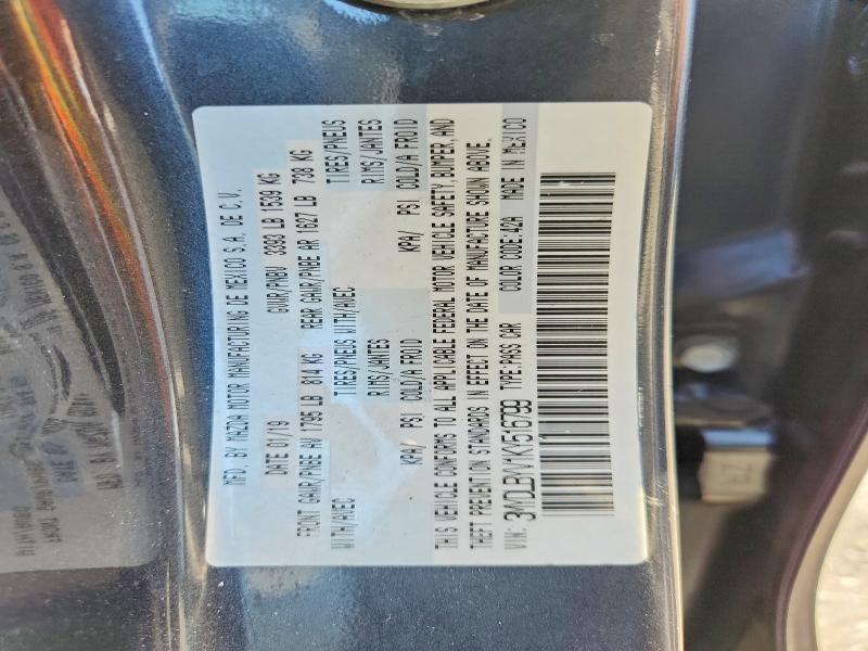 Aukcja sprzedaży 2019 Toyota Yaris, vin: 3MYDLBYV1KY516799, numer aukcji: 66197356